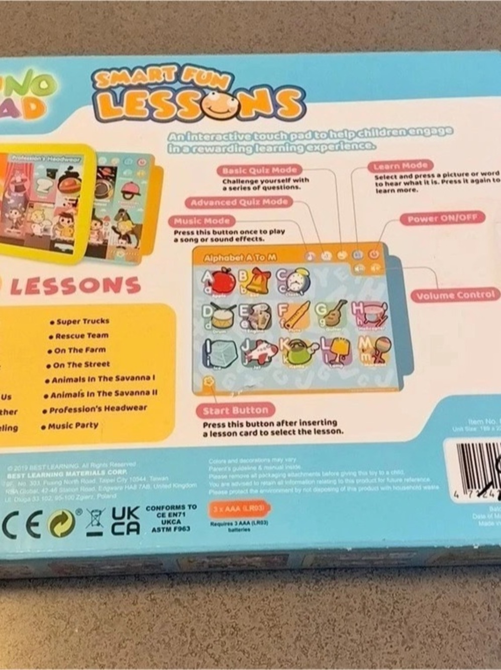 InnoPad Smart Fun Lessons Learning Toy